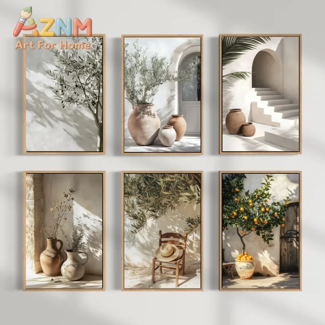 AZNM Mediterrane neutrale Lein – Terracotta Pot Bewertung und Preis